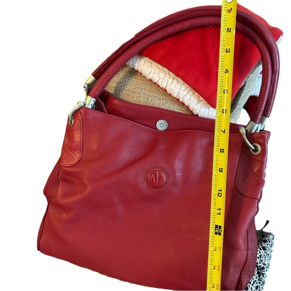 Vera Pelle hand bag with matching wallet. - Picture 5 of 11